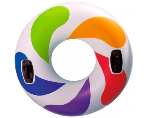 Велике надувне коло з ручками Вихор 122 см Intex 58202