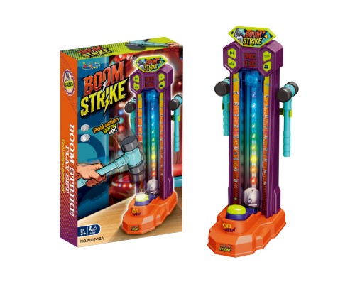 Детская Настольная игра Сила Удара. Электронное табло и молоточки (7007-12)