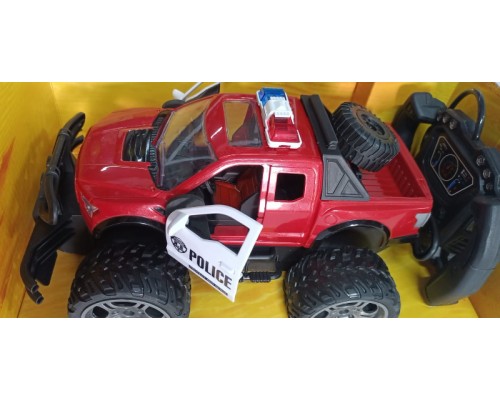 Поліцейський джип на радіокеруванні, 22 см акумулятор, двері відчиняються (001-2)