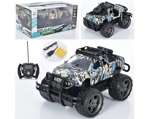 Військовий джип на радіокеруванні, 26 см акумулятор (004-1)