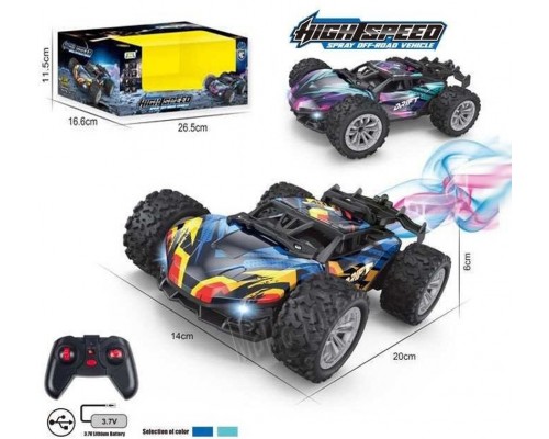 Гоночная машинка на Радиоуправлении Пускает дым (2320)