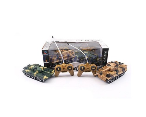 Танковый бой 2 танка на радиоуправлении 369-23