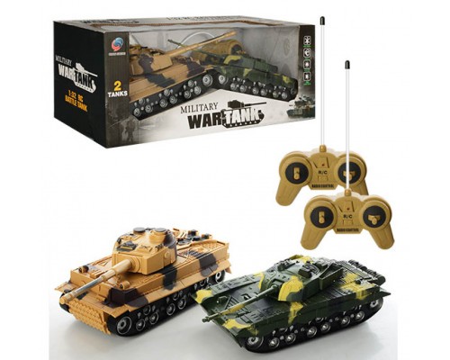 Танковый бой 2 танка на радиоуправлении 369-23