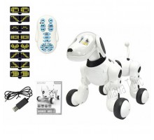 Собака на Радиоуправлении. Ходит, танцует, звук (англ), музыка, свет, USВ зарядное (619 )