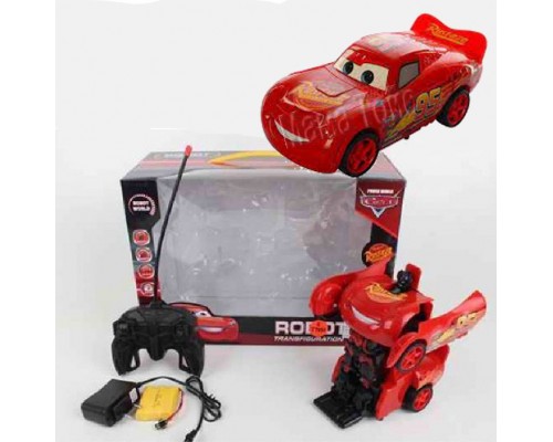 Робот трансформер машинка Тачки Маквин на Радиоуправлении (869-52)