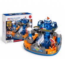 Детская настольная игра-головоломка «Полицейская станция» 3D (220)