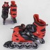Детские раздвижные Ролики Best Roller Красные. Колеса PVC, Переднее светится 40082-S (30-33)