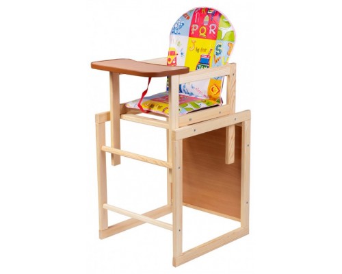 Стульчик для кормления. Деревянный Трансформер 2 в 1