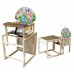 Стульчик для кормления Деревянный трансформер 2 в 1