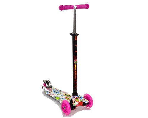 Триколісний Самокат Best Scooter Рожевий (1309)